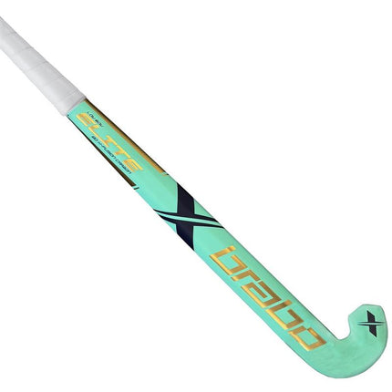 Brabo Elite X 80 LTD LB Celeste/Gold Hockey Stick 2026/2027