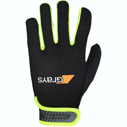Grays G500 Gel Black/Yellow Full Gloves