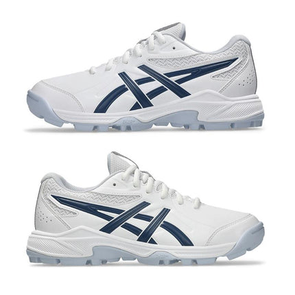 Asics Gel-Peake 3 GS Junior Hockey Shoes White/Independence Blue 2026/2027