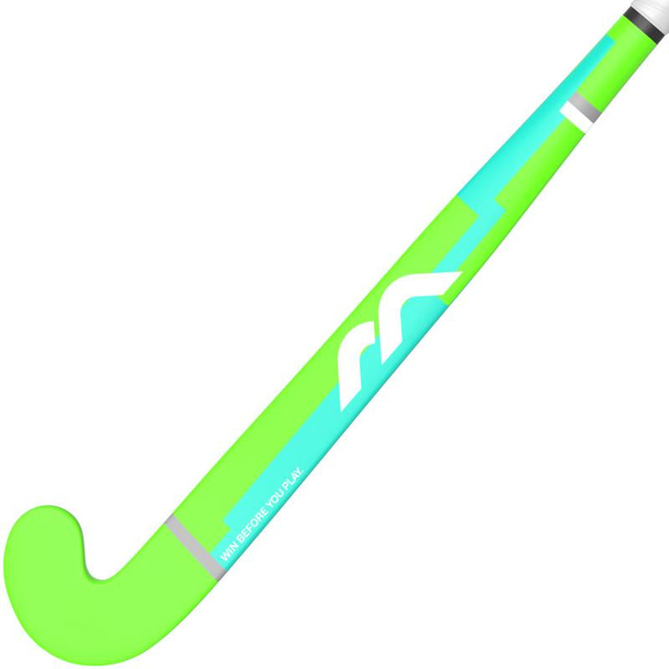 Mercian Genesis Wood 1 Junior Hockey Stick Green/Aqua 2025