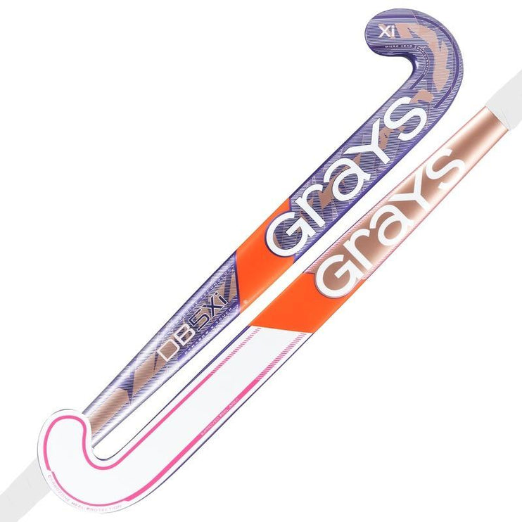 Grays DB5Xi Indoor Hockey Stick 2026/27 - Balanced composite indoor stick with Dynabow profile and dynamic 2026 graphics