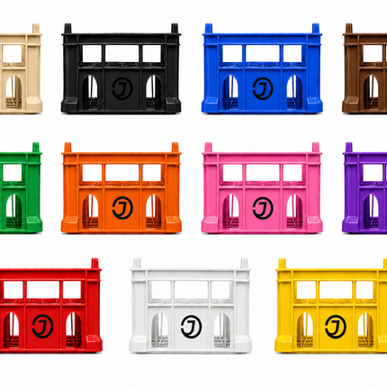 Justa Hockey Ball Crate in a vibrant team colour