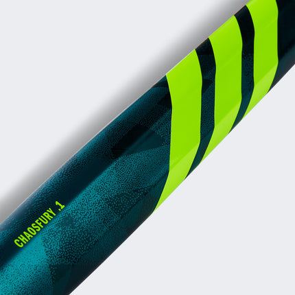 Adidas Chaosfury .1 Hockey Stick Teal/Lemon 2025