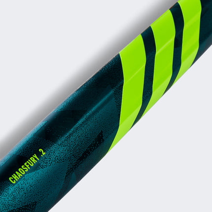 Adidas Chaosfury .2 Hockey Stick Teal/Lemon 2025