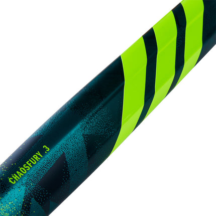 Adidas Chaosfury .3 Hockey Stick Teal/Lemon 2025
