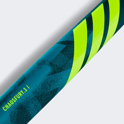 Adidas Chaosfury .1 Indoor Hockey Stick Teal/Lemon 2025