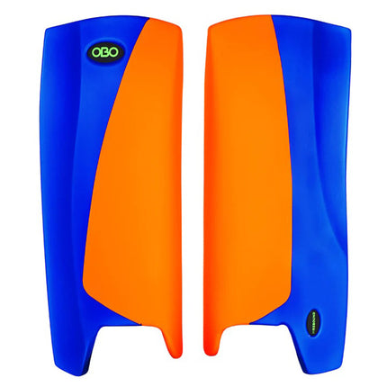 OBO Robo Hi-Rebound Leg Guards Orange/Blue
