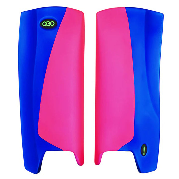 OBO Robo Hi-Rebound Leg Guards Pink/Blue