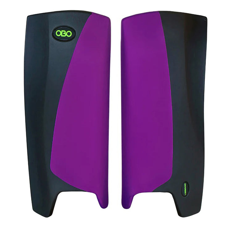 OBO Robo Hi-Rebound Leg Guards Purple/Black
