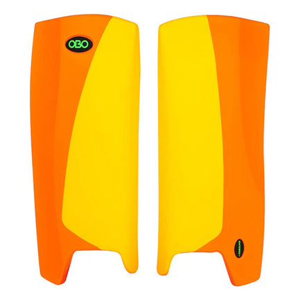 OBO Robo Hi-Rebound Leg Guards Yellow/Orange