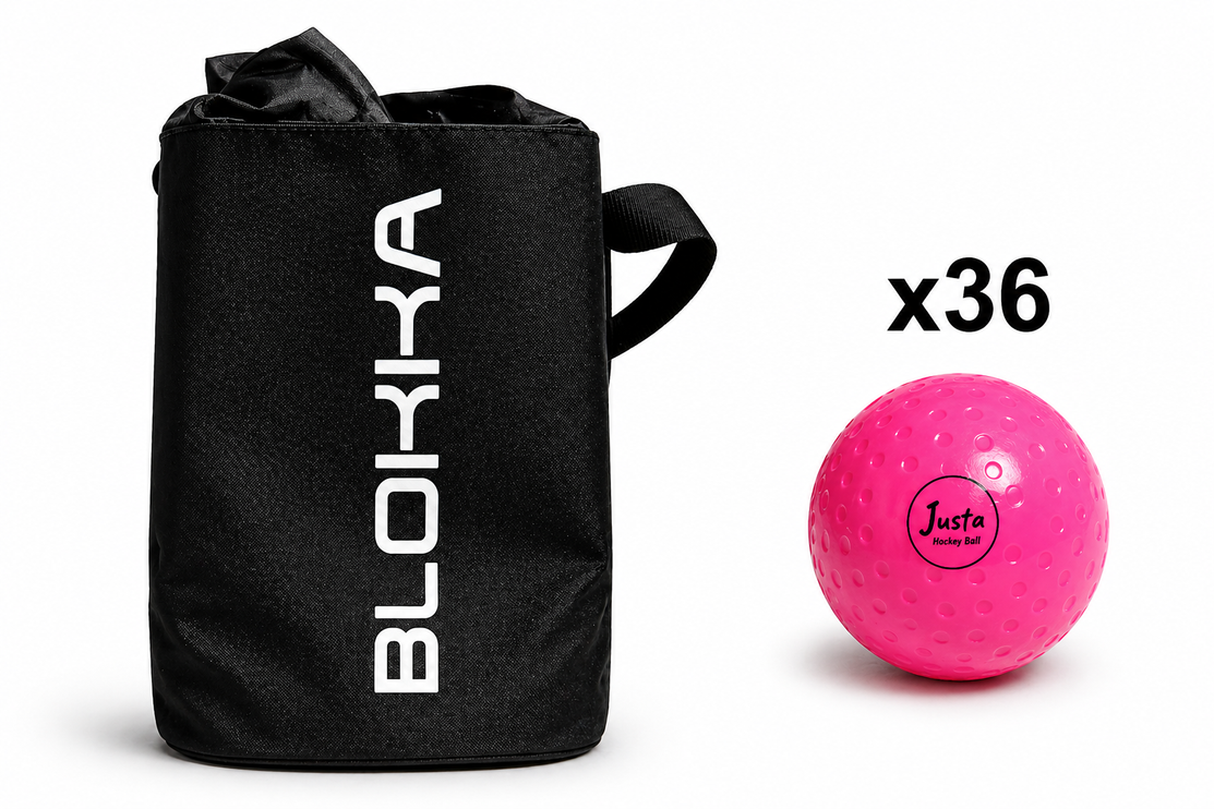 Justa Pink Practice Balls x36 with Bag