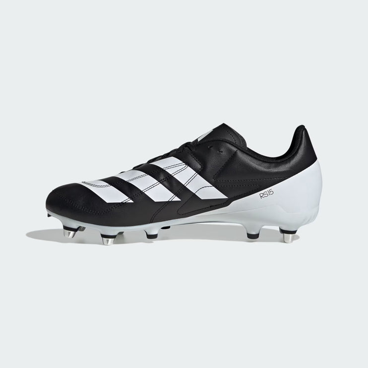 Adidas RS-15 (SG) Rugby Boots 2025 Black