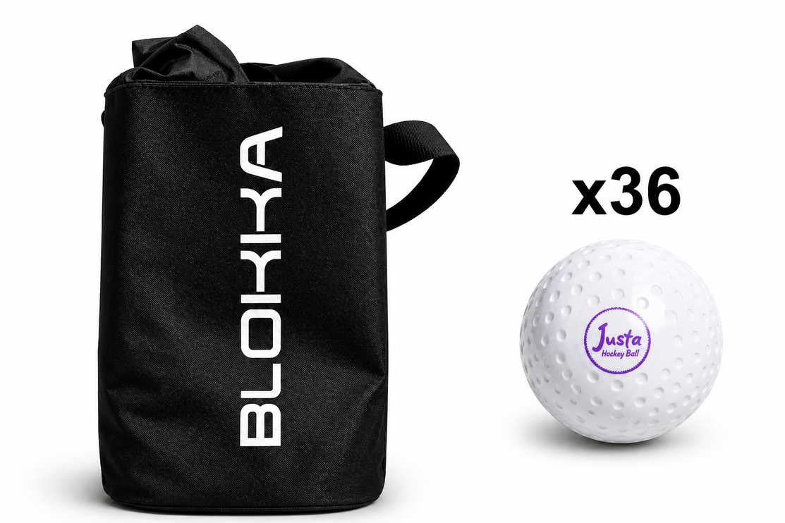 Justa White Practice Balls x36 with Bag