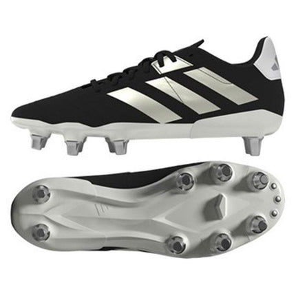 Adidas Kakari SG Rugby Boots Silver/Black