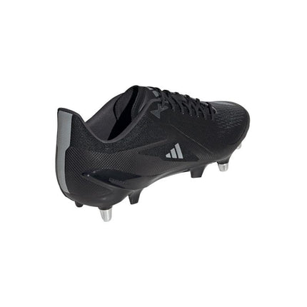 Adidas Adizero RS15 Ultimate SG Rugby Boots Silver/Black