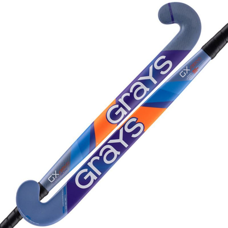 Grays GX2000 Dynabow Micro Junior Hockey Stick Blue/Purple 2022