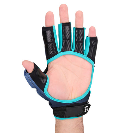 Kookaburra Spirit Plus Left Hand Hockey Glove Grey/Teal 2025