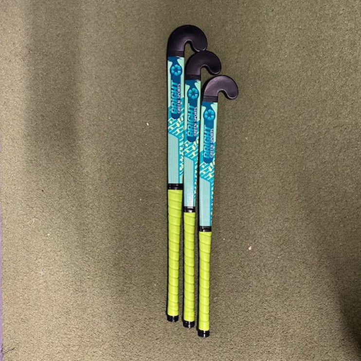 Bright Green Sports 2.0 Recycled Plastic Junior Hockey Stick