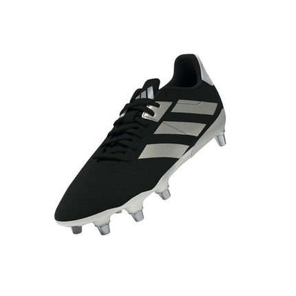 Adidas Kakari SG Rugby Boots Silver/Black