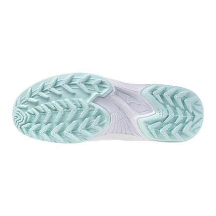 Mizuno Wave Panthera 2 Hockey Shoes White/Blue Tint 2025