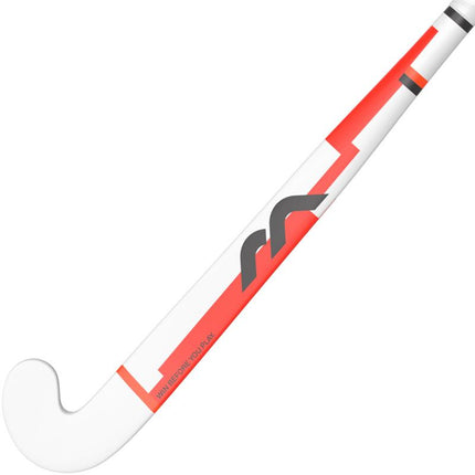Mercian Genesis FG100 Fibreglass Junior Hockey Stick White/Red 2025