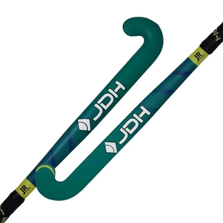 JDH Junior Genesis Mid Bow Hockey Stick Teal 2026/27