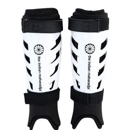 The Indian Maharadja Junior Washable Shinguards White