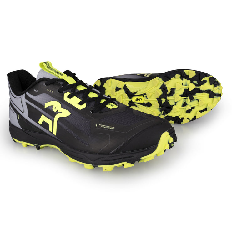 Kookaburra Rogue Hockey Shoes Black/Yellow 2025