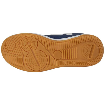 Brabo Force Velcro Junior Indoor Hockey Shoes Navy/White 2026/2027