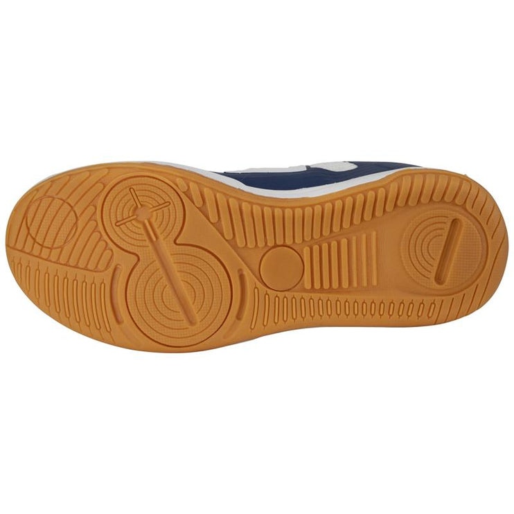 Brabo Force Velcro Junior Indoor Hockey Shoes Navy/White 2026/2027