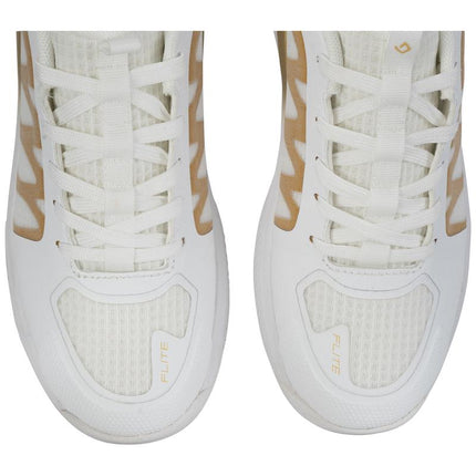 Brabo Elite White/Gold Hockey Shoes 2026/2027