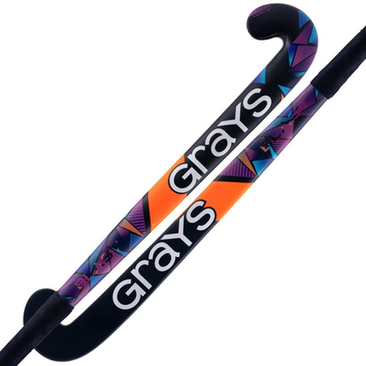 Grays Blast Ultrabow Micro Wooden Hockey Stick Black 2022
