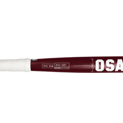 Osaka Mid Bow 25 Junior Hockey Stick Cherry Lacquer 2025
