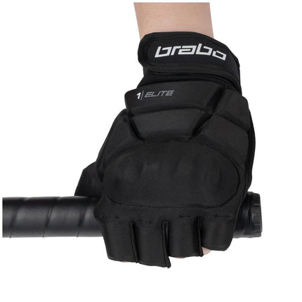 Brabo Elite Player Hockey Glove Black