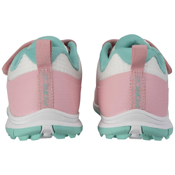 Brabo Force Velcro Junior Hockey Shoes Pink/Aqua 2026/2027