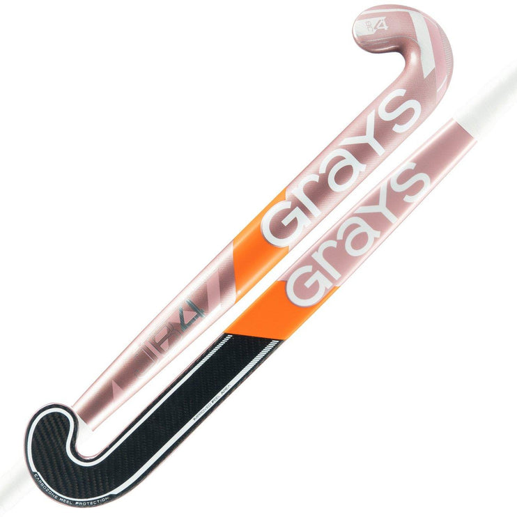 Grays JB 4 Junior 2026/27 Hockey Stick - Pink Graphene-infused Jumbow junior stick