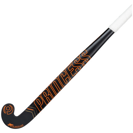 Princess Premium 7 STAR ELB-DF Hockey Stick Black/Orange 2025