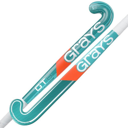 Grays GT 8 2026/27 Hockey Stick - Ocean Blue Aluminised-Carbon Midbow stick