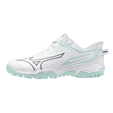 Mizuno Wave Lynx 2 Hockey Shoes White/Blue Tint 2025