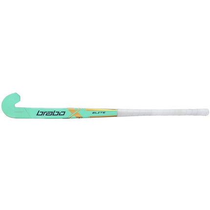 Brabo Elite X 50 LTD LB Celeste/Gold Hockey Stick 2026/2027