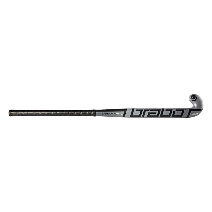 Brabo Tribute 40 CC Hockey Stick Grey/White 2024