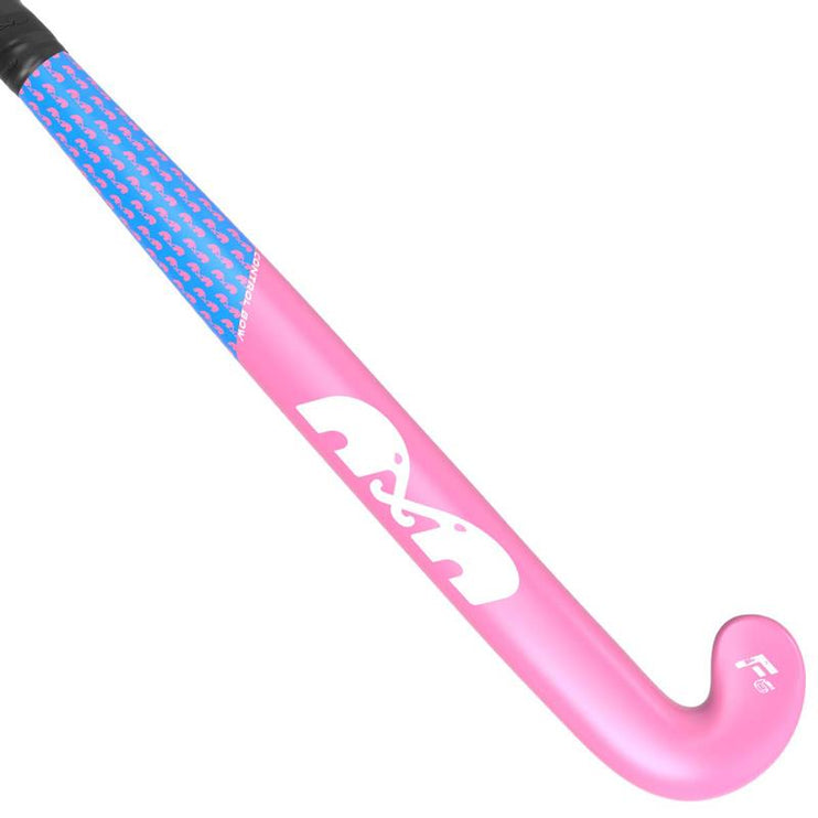 TK F6 Control Bow Hockey Stick Pink/Sky 2025