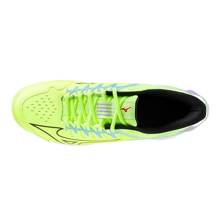 Mizuno Wave Lynx 2 Lime Junior Hockey Shoes 2024