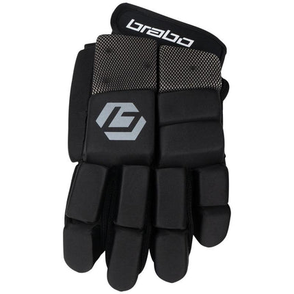 Brabo Elite Full Finger Indoor Hockey Glove Black