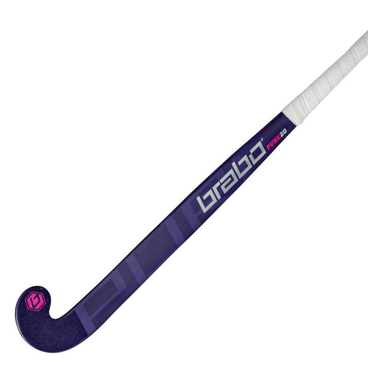 Brabo Pure 20 LB Hockey Stick Purple/Magenta 2024