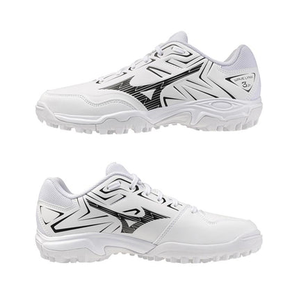 Mizuno Wave Lynx 3 Junior Hockey Shoes White/Black 2026/2027