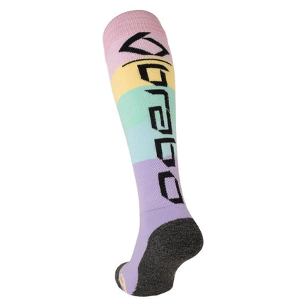 Brabo Full Hockey Socks Rainbow Pastel
