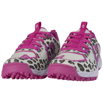 Brabo Tribute Hockey Shoes Leopard/Pink + Slides 2026/2027