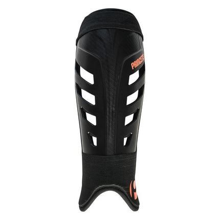 Princess Premium 10 Star Hockey Shinguard Black/Orange 2020