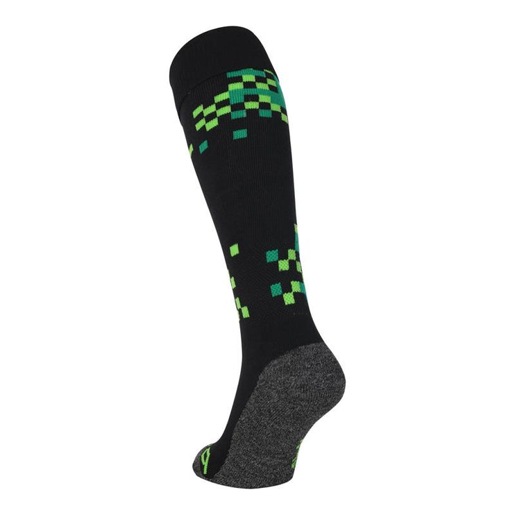 Brabo Hockey Socks - Wall Black/Green
